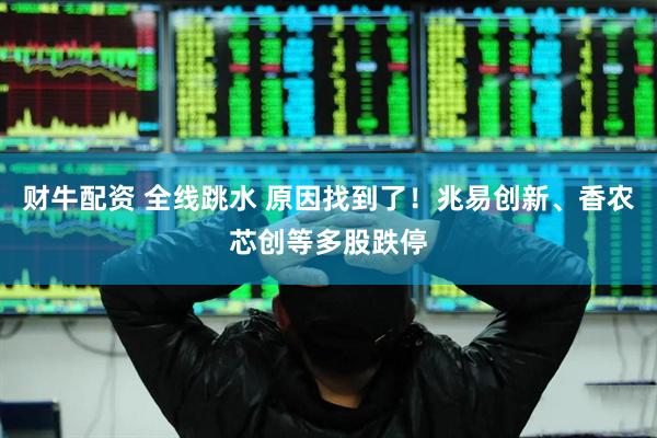 财牛配资 全线跳水 原因找到了！兆易创新、香农芯创等多股跌停